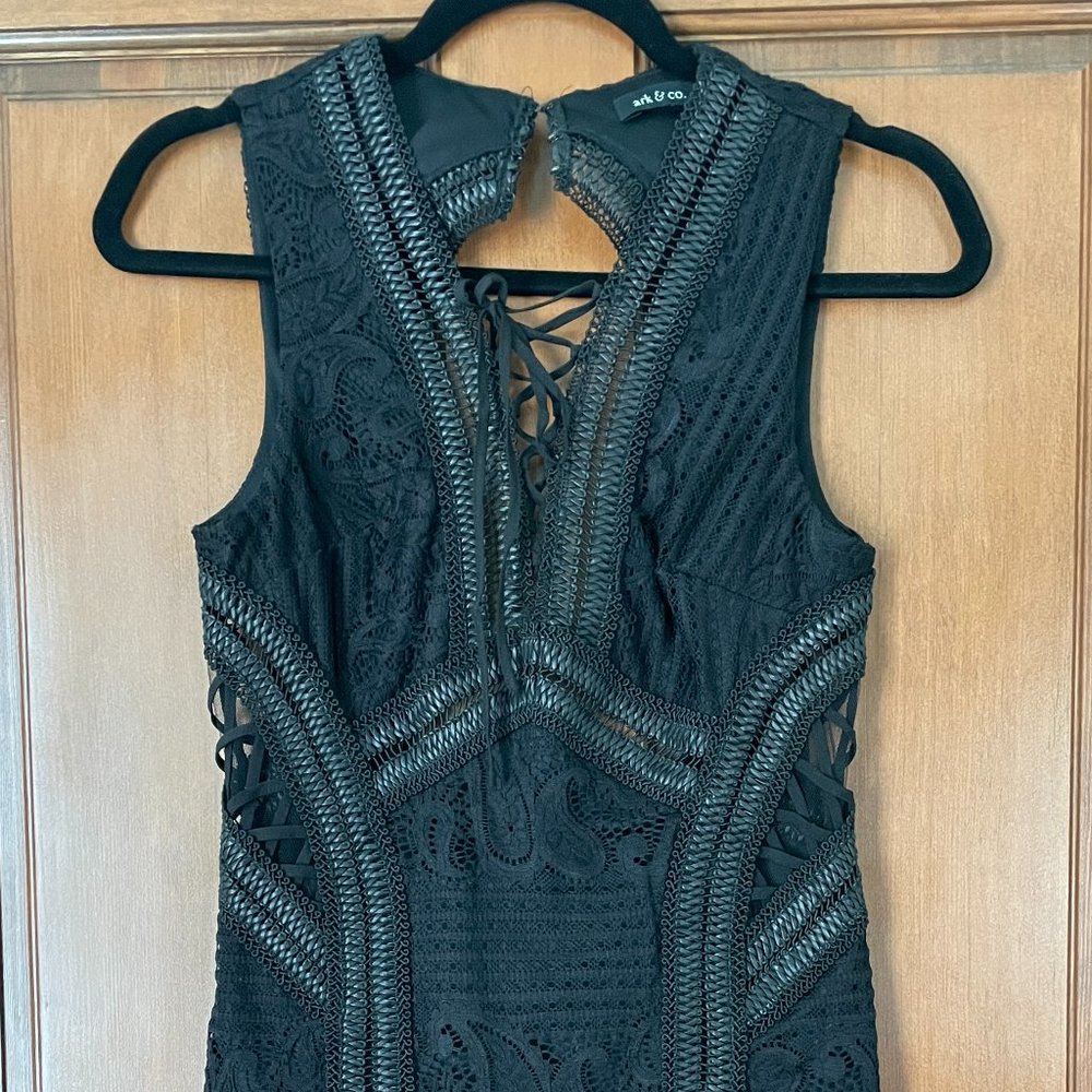 Ark & Co LBD with lace details - S